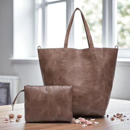 Retro Hebká Reni | Duża Wielofunkcyjna Torebka