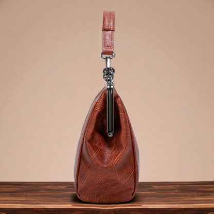 Wiejowska torebka z zamkiem na klucze