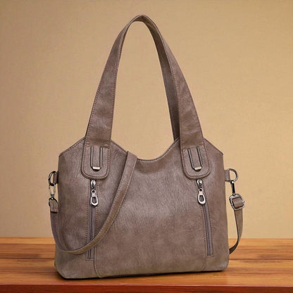 Retro dokumentų krepšys per petį