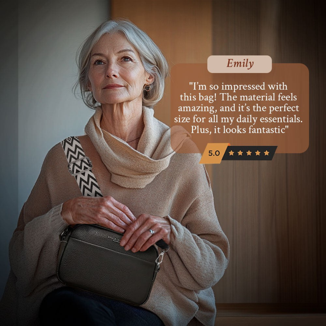 Łaska Blaha | Mała damska torebka na pasek