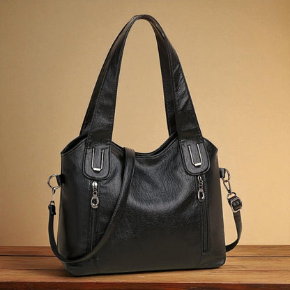 Retro dokumentų krepšys per petį