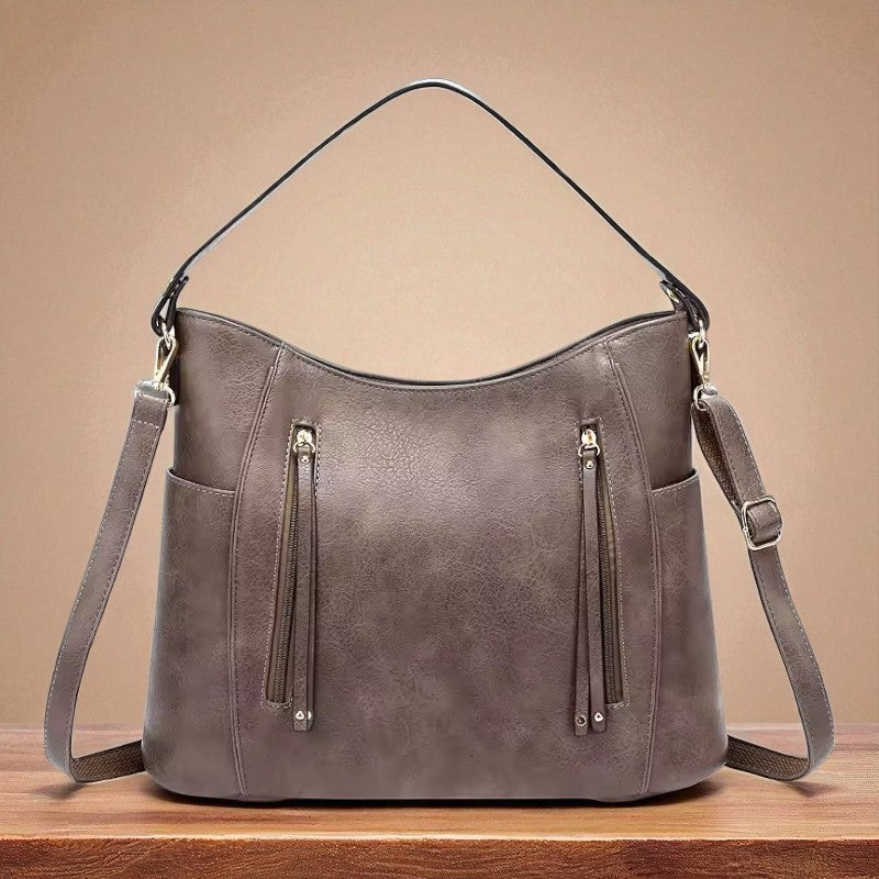 wielki zegarek Georgia | vintage torebka na ramię