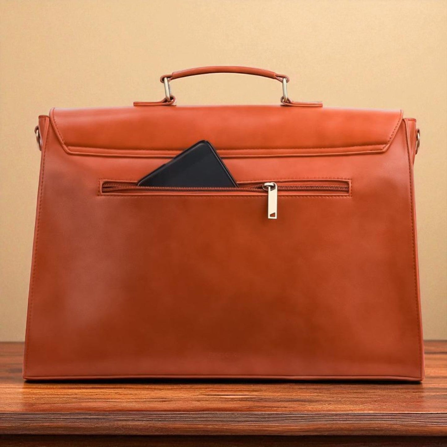 Stylowa damska torebka z ozdobą w formie szlepufa