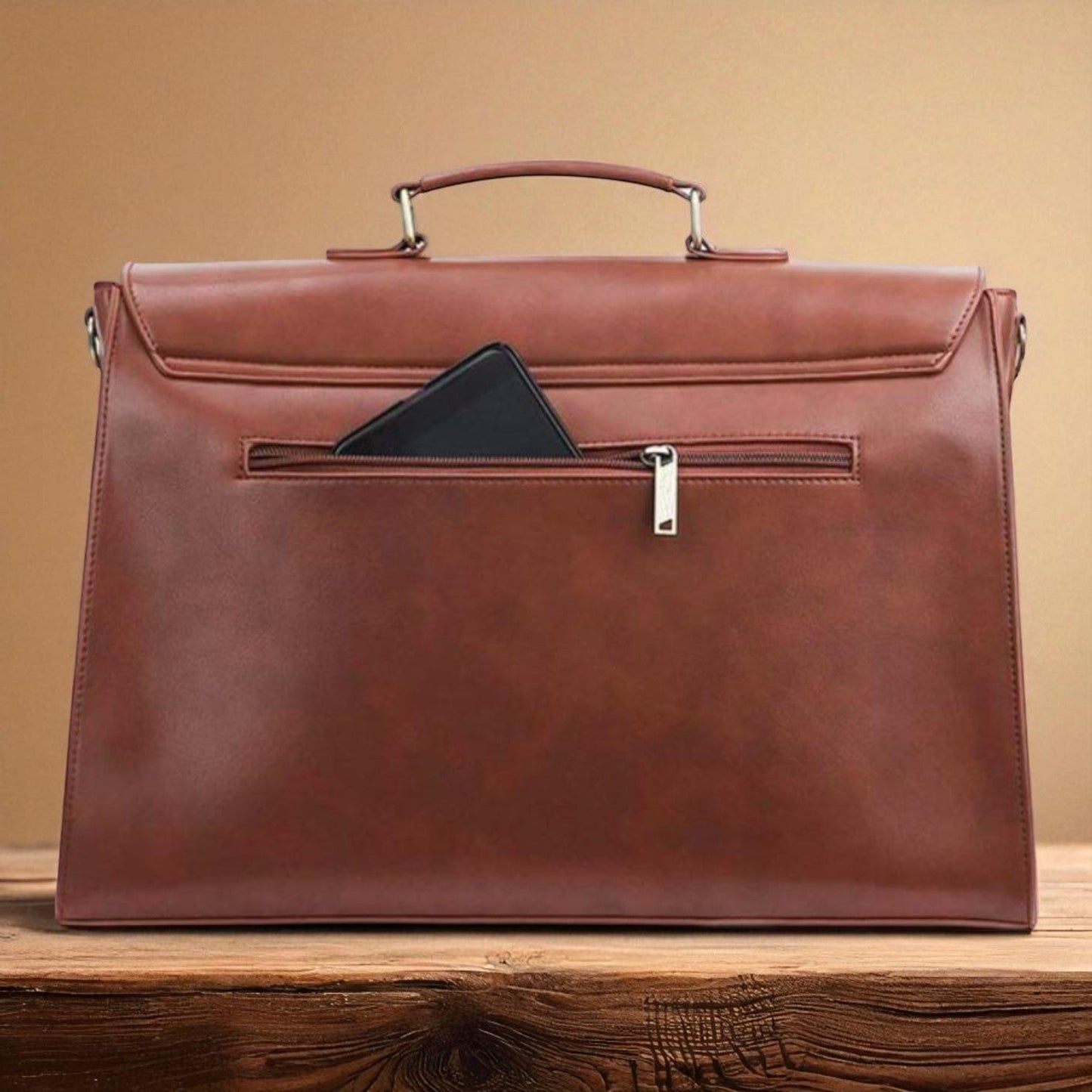 Stylowa damska torebka z ozdobą w formie szlepufa