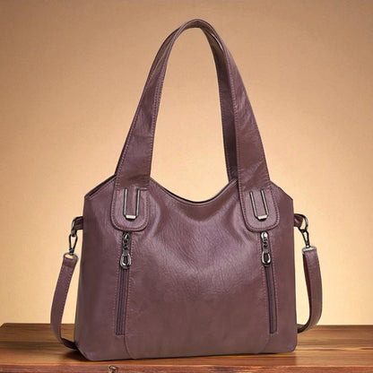 Retro dokumentų krepšys per petį